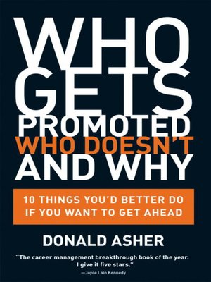 cover image of Who Gets Promoted, Who Doesn't, and Why